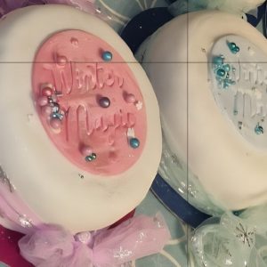 "Traditional 6 inch Fruit Cake with Marzipan & Icing"