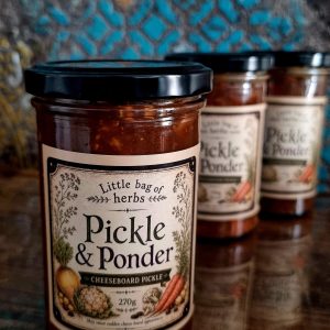 Pickle & Ponder 
cheeseboard pickle